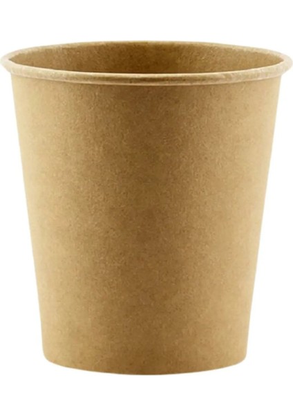 Organik Karton Bardak 8 oz -50 Adet