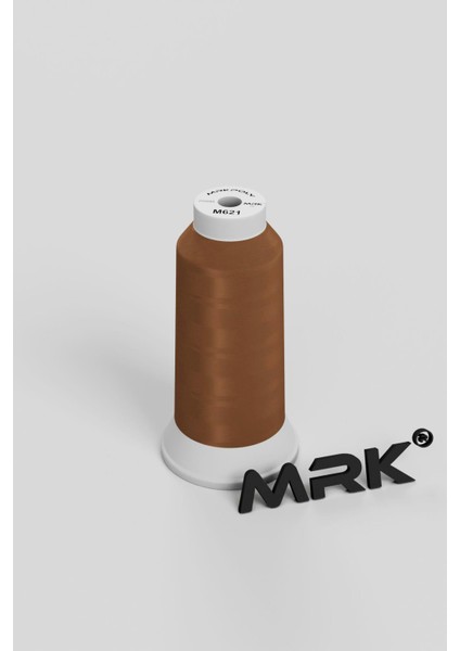 Polyester Nakış Iplik Sütlü Kahve -2500mt