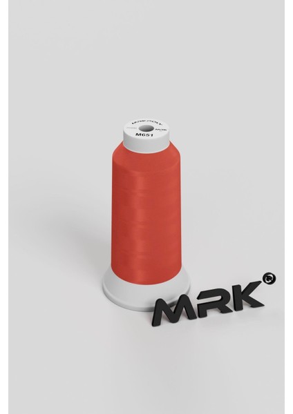 Polyester Nakış Iplik Nar Çiçeği -2500mt