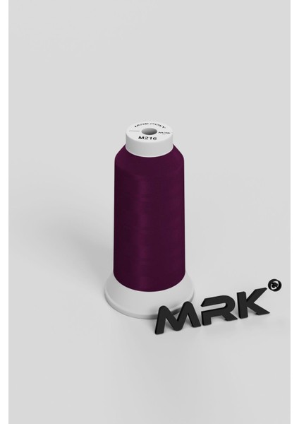 Polyester Nakış Iplik Bordo -2500mt