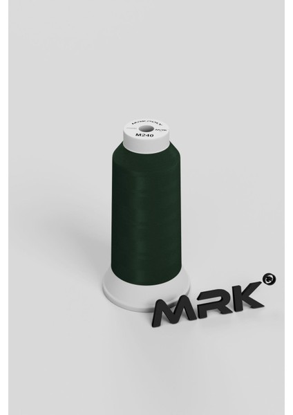 Polyester Nakış Iplik Koyu Yeşil -2500mt