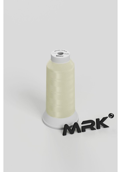 Polyester Nakış Iplik Pastel Sarı -2500mt