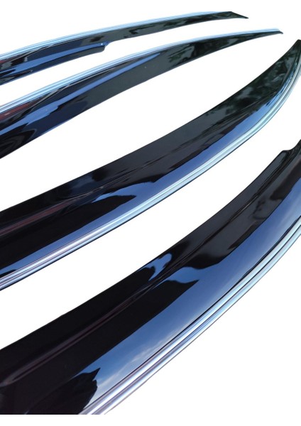 Renault Clio 3 Hb Çift Sıra Kromlu Cam Rüzgarlığı