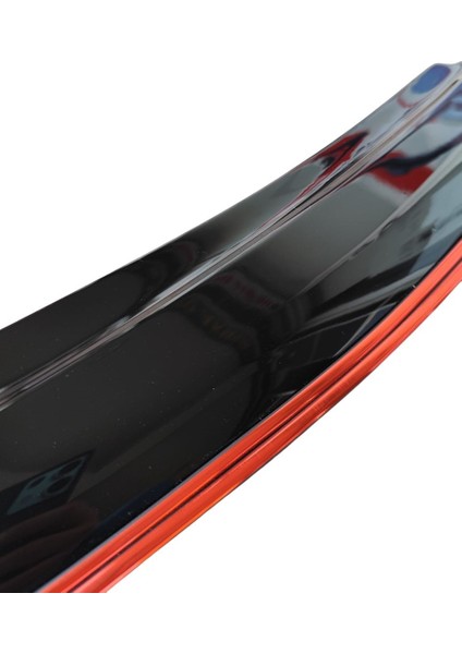 Renault Clio 5 Çift Sıra Kırmızı Kromlu Cam Rüzgarlığı 2020 fırsatları