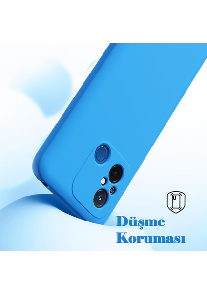 Xiaomi Redmi 12C Kılıf Kamera Korumalı Lansman Silikon Kapak