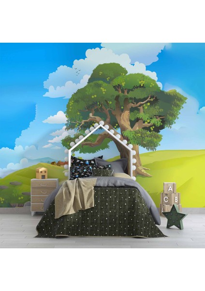 Büyük Ağaç Çocuk Odası Duvar Kağıdı fırsatları