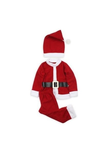 Salarticaret Erkek Çocuk Noel Kostümü Yılbaşı Kıyafeti 3 Yaş