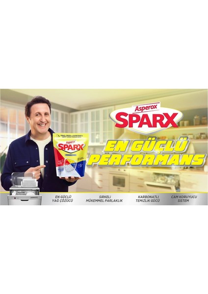 Sparx  Bulaşık Makinesi Kapsülü 30'lu