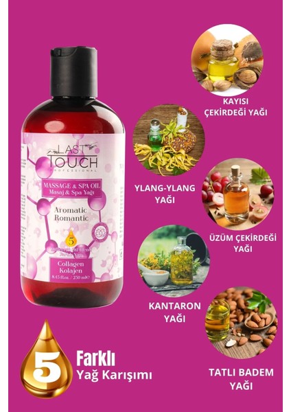 Masaj Yağı Aromaterapi ( Kolajen Seans ) 250 ml