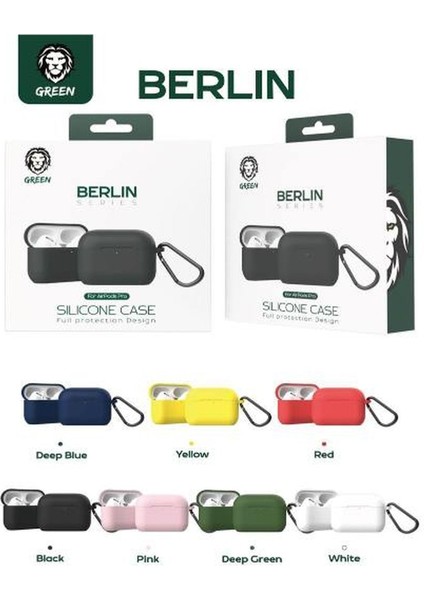 Berlin Serisi Silikon Uyumlu - Air Pods 3 Için