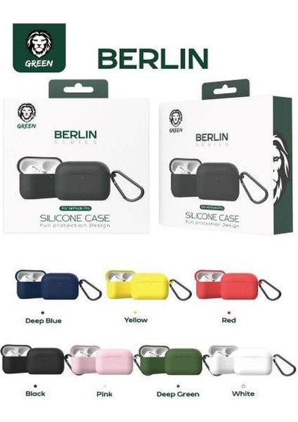 Berlin Serisi Silikon Uyumlu- Air Pods 3 Için