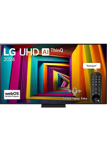 55UT9100 55" 139 Ekran Uydu Alıcılı 4K Ultra HD Smart LED TV