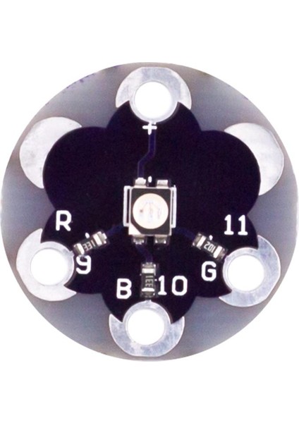 Lilypad Üç Renkli RGB LED Modülü