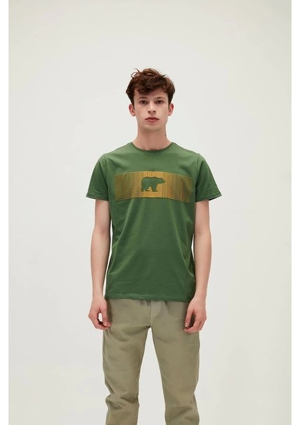 Fancy Forest Yeşil Erkek Tişört