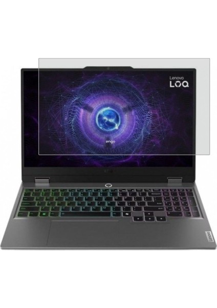 Lenovo Loq 15IAX9 15.6 Inç Mat Ekran Koruyucu Şeffaf