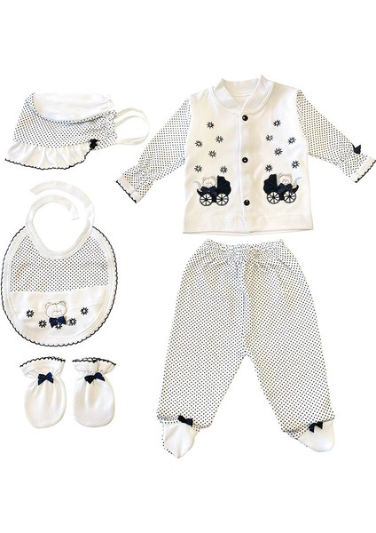 Sema Baby 5'li Premature Puanlı Set - Mavi
