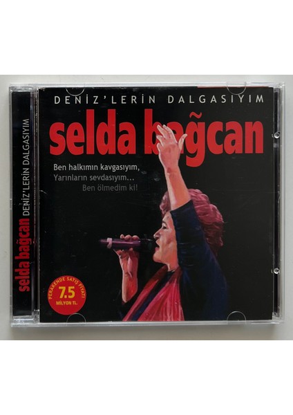 Selda Bağcan Denizlerin Dalgasıyım CD (Orjnal Dönem Baskı Cd)