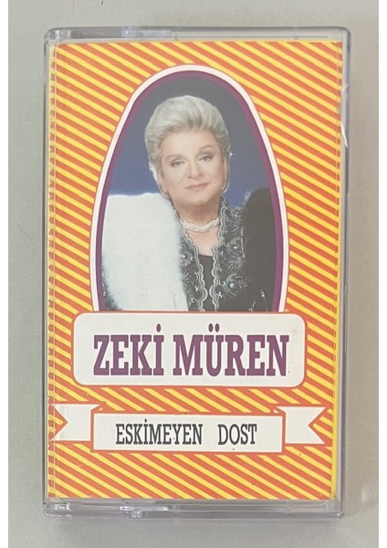 Zeki Müren Eskimeyen Dost Kaset (Orjnal Dönem Kağıt Baskı Kaset)