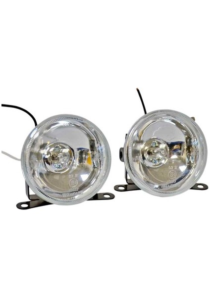 Carub 9 cm Yuvarlak Sis Lambası Beyaz 12V Tampon Içi