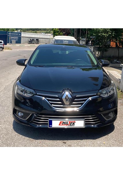 Renault Megane 4 Krom Ön Tampon Alt Çıta 7 Parça 2016-2020 Arası