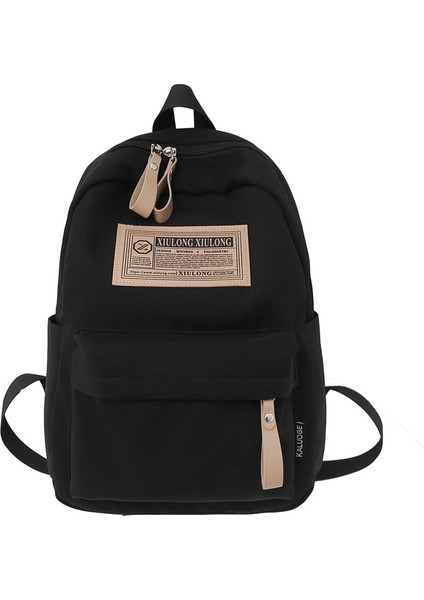 Kadın Orta Okul ve Lise Öğrencileri Için Sırt Çantası Okul Çantası Kadın Büyük Kapasiteli Moda Seyahat Sırt Çantası (Yurt Dışından)