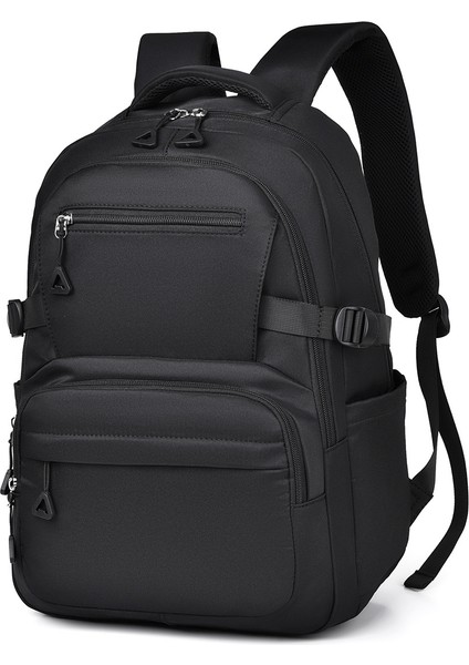 Sırt Çantası Büyük Kapasiteli Kore Basit Öğrenci Sırt Çantası Ortaokul Üniversite Öğrencisi Rahat Okul Çantası Çift Geri (Yurt Dışından)