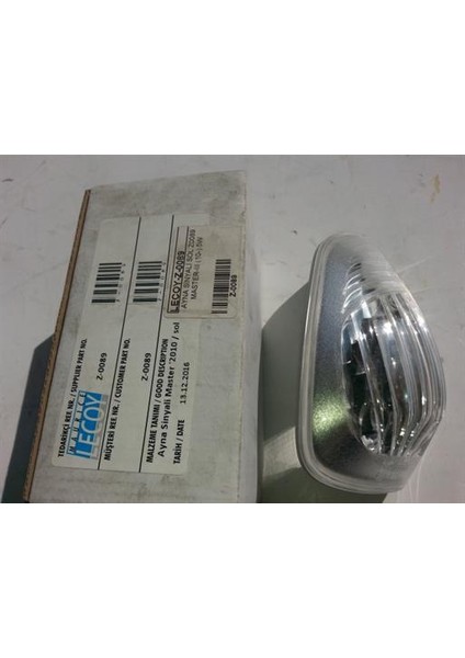 Ayna Sinyali Sol Z0089 Master-Iıı 5W