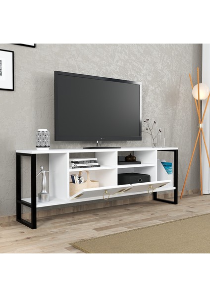 SVR Design Svr Tv Ünitesi Beyaz-Gold