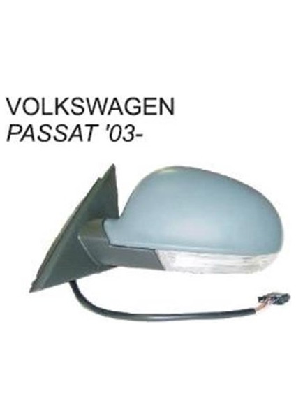 Ayna Sol VM199EHPAL Passat (03-05) Elektrikli Isıtmalı Prımerli Sinyalli