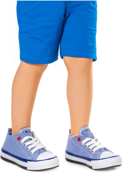 Tinna Bağcıklı Erkek Bebek Keten Spor Ayakkabı