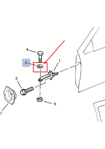 Tap Kapı Gergi Pim Fiberi 160587 160587