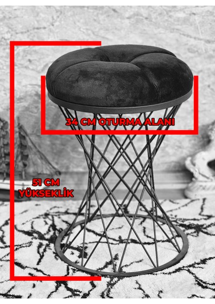 Krom Boyalı Puf, Puf, Puf Bench, Oturak,antre Hol,ayak Ucu Puf, Makyaj Önü Puf indirimleri