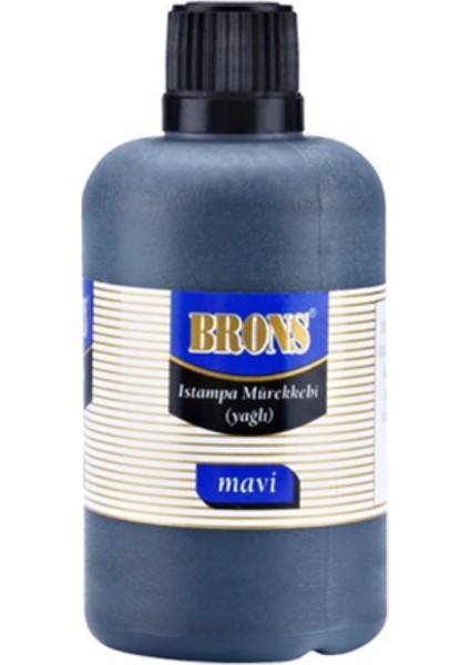 BR 329 Istampa Mürekkebi 50 cc Mavi 12'li