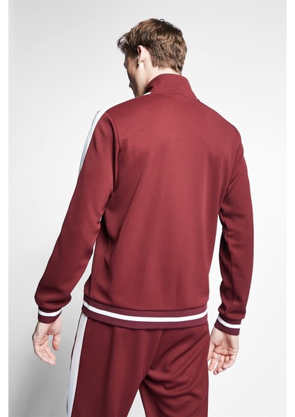 Bordo Erkek Fermuarlı Sweatshirt 22N-1117 22NTES001117 fırsatları