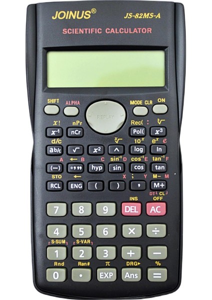 12 Haneli 240 Fonksiyonlu Hesap Makinesi (JS-82MS-A)