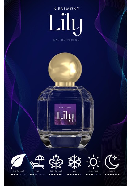 Lily EDP Kadın Parfüm 50 ml