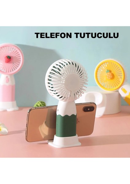 Sevimli Telefon Standlı Vantilatör