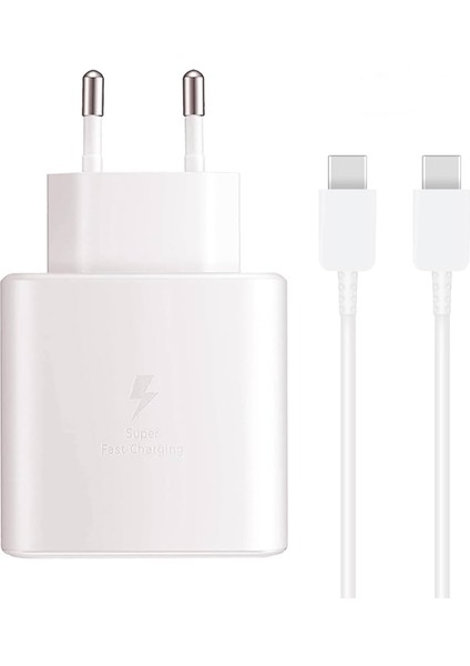 45W Type C Şarj Aletı -Type C To Type C Kablo