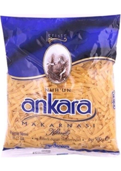 Nuhun Ankara Ankara Makarna Erişte 500 gr x 20 Adet