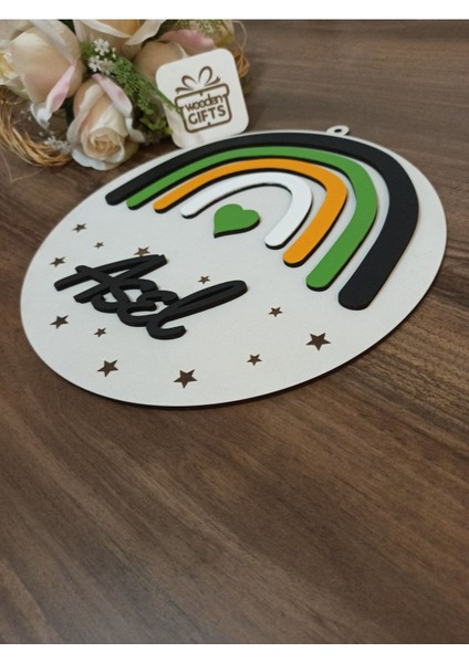Çocuk ve Bebek Odası Harf Kapı ve Duvar Süsü Pano Isimlik