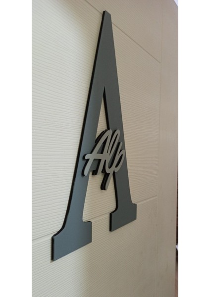 Çocuk ve Bebek Odası Harf Kapı ve Duvar Süsü Pano Isimlik