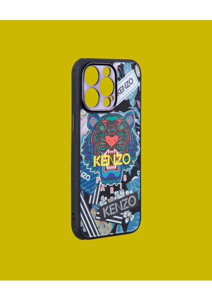 Renkli Kabartmalı Telefon Kılıfı - DK189 - iPhone 14 Pro modelleri