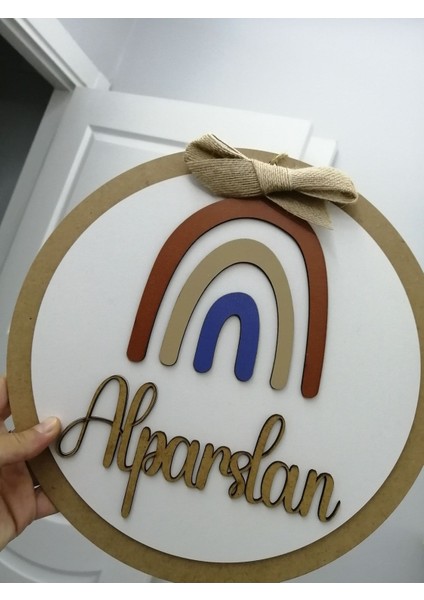 Çocuk ve Bebek Odası Harf Kapı ve Duvar Süsü Pano Isimlik