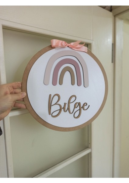 Çocuk ve Bebek Odası Harf Kapı ve Duvar Süsü Pano Isimlik