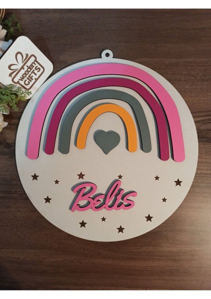 Çocuk ve Bebek Odası Harf Kapı ve Duvar Süsü Pano Isimlik