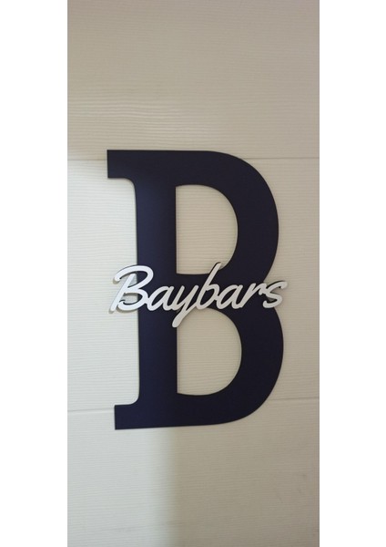 Çocuk ve Bebek Odası Harf Kapı ve Duvar Süsü Pano Isimlik