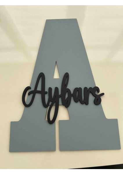 Çocuk ve Bebek Odası Harf Kapı ve Duvar Süsü Pano Isimlik