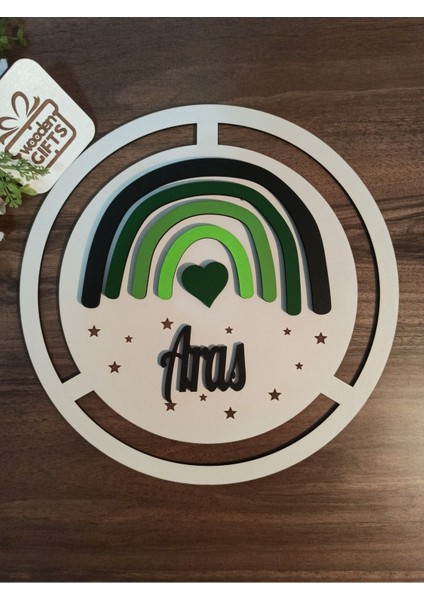 Çocuk ve Bebek Odası Harf Kapı ve Duvar Süsü Pano Isimlik