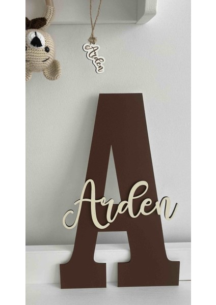Çocuk ve Bebek Odası Harf Kapı ve Duvar Süsü Pano Isimlik