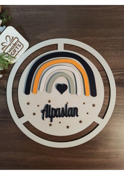 Çocuk ve Bebek Odası Harf Kapı ve Duvar Süsü Pano Isimlik